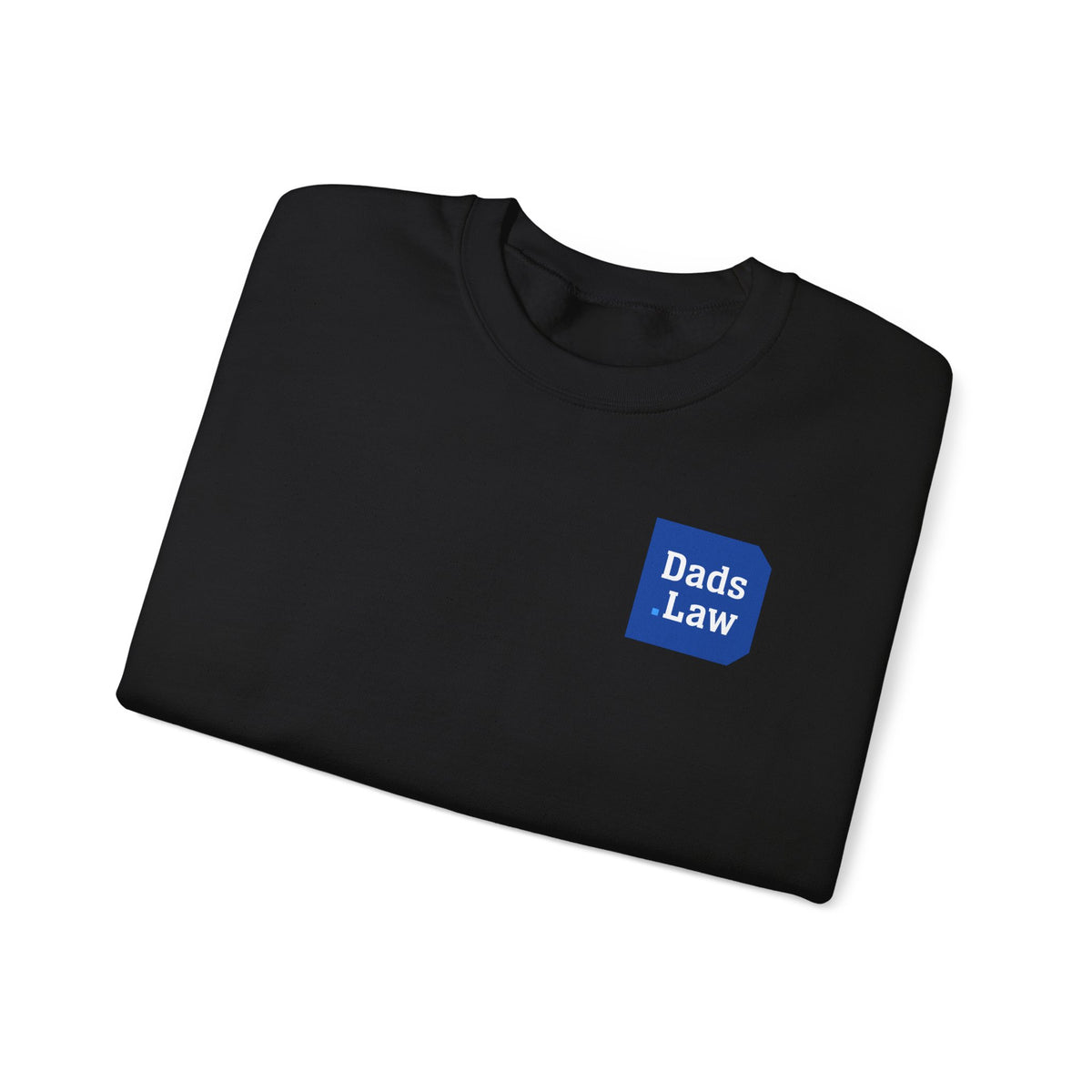 Good Dads Don’t Disappear Crewneck — Black