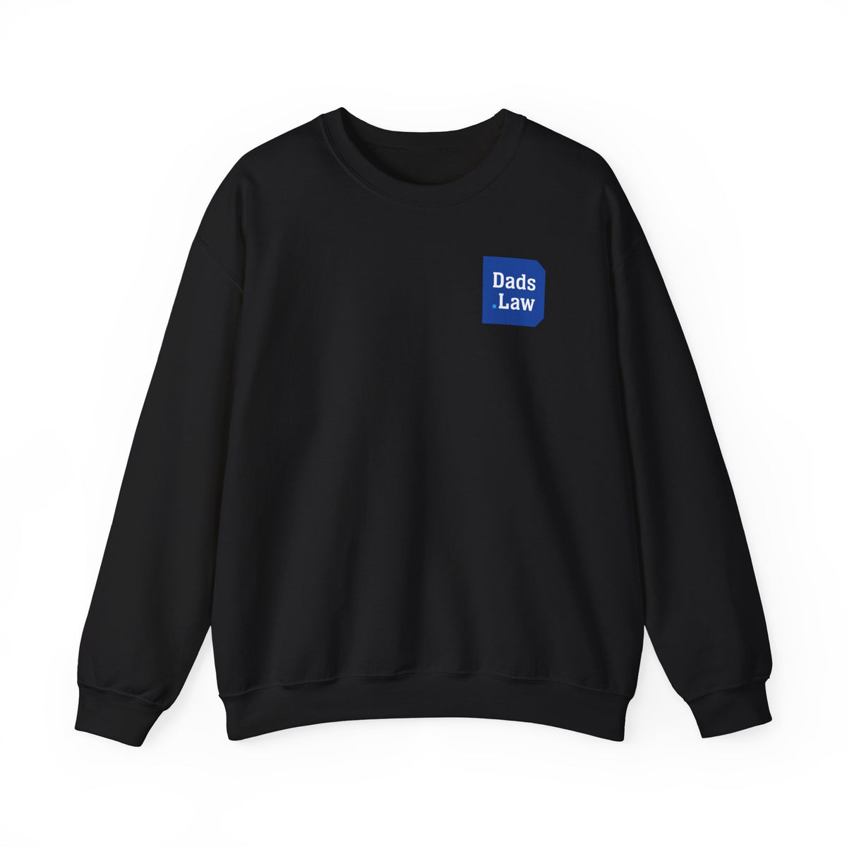 Good Dads Don’t Disappear Crewneck — Black