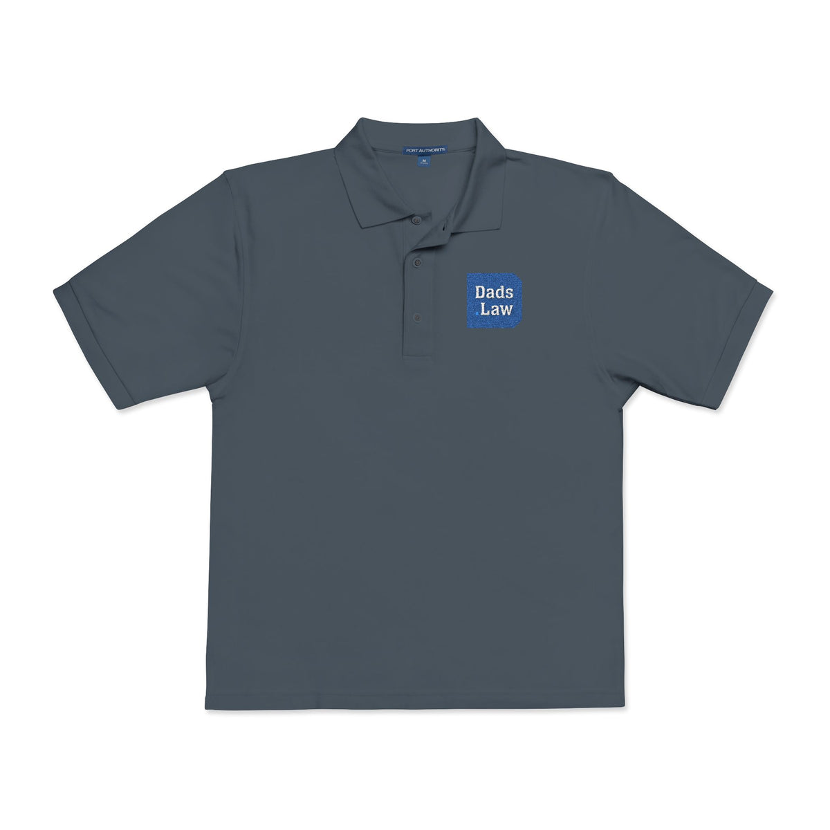 Courtroom Ready Polo — Steel Grey
