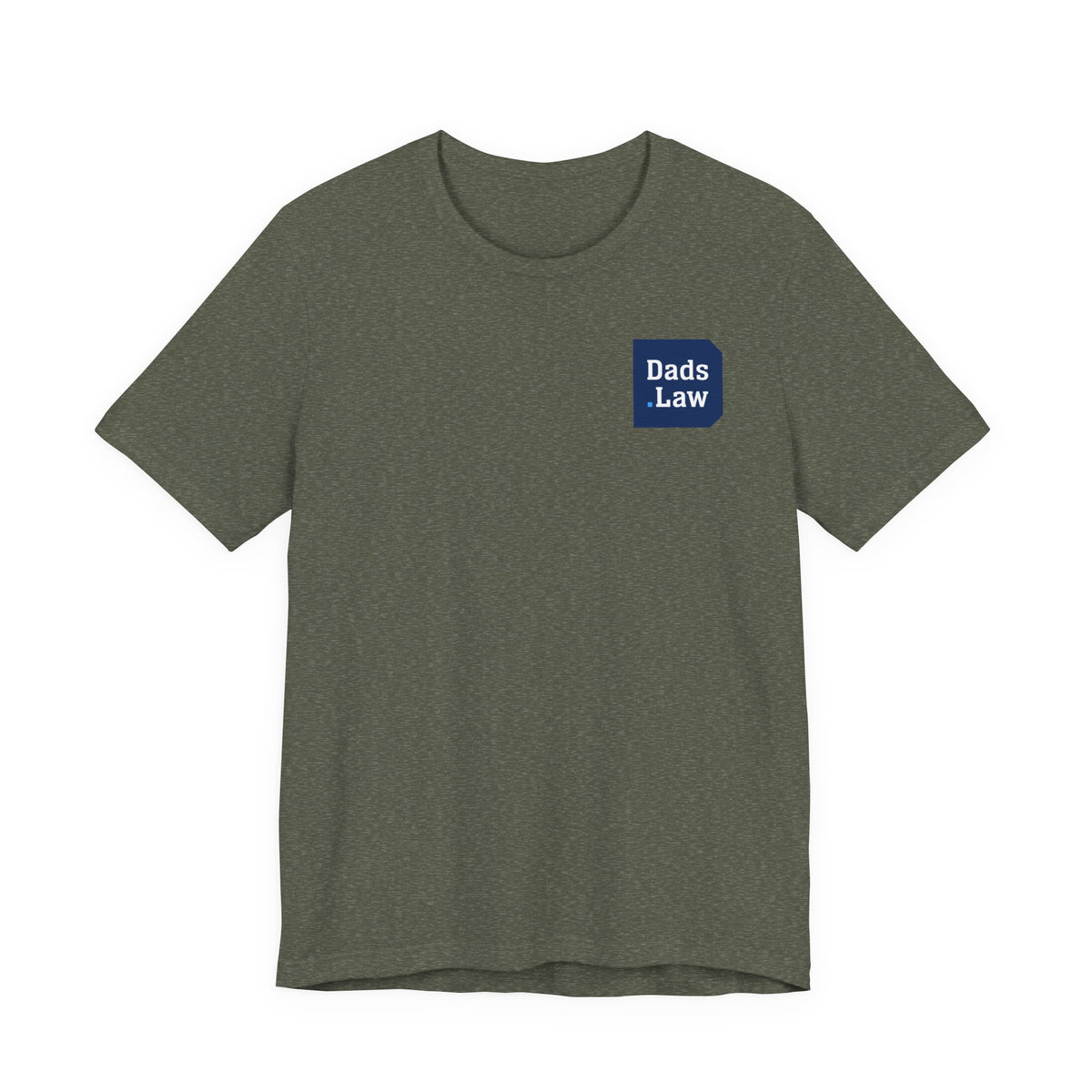 Good Dads Don’t Disappear Tee — Heather Military Green