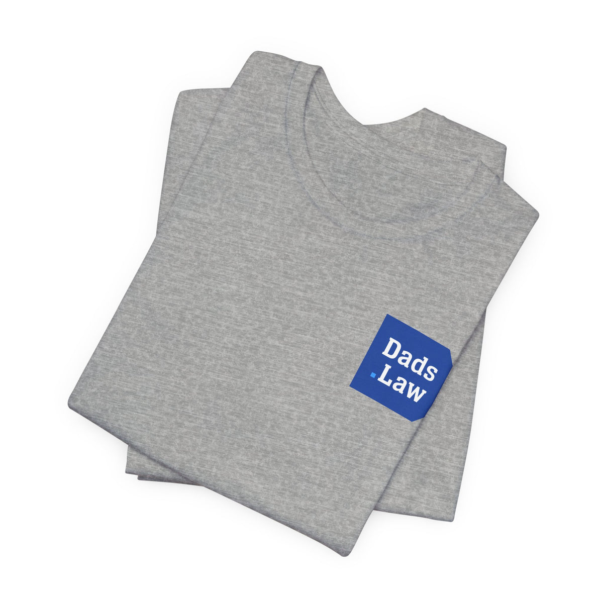 Dedicated to Dads Tee — Athletic Heather