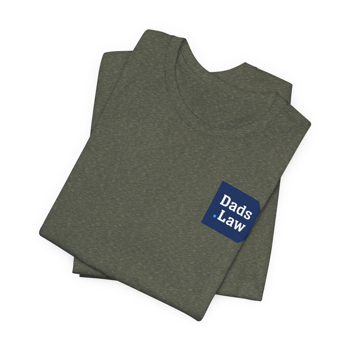 Good Dads Don’t Disappear Tee — Heather Military Green