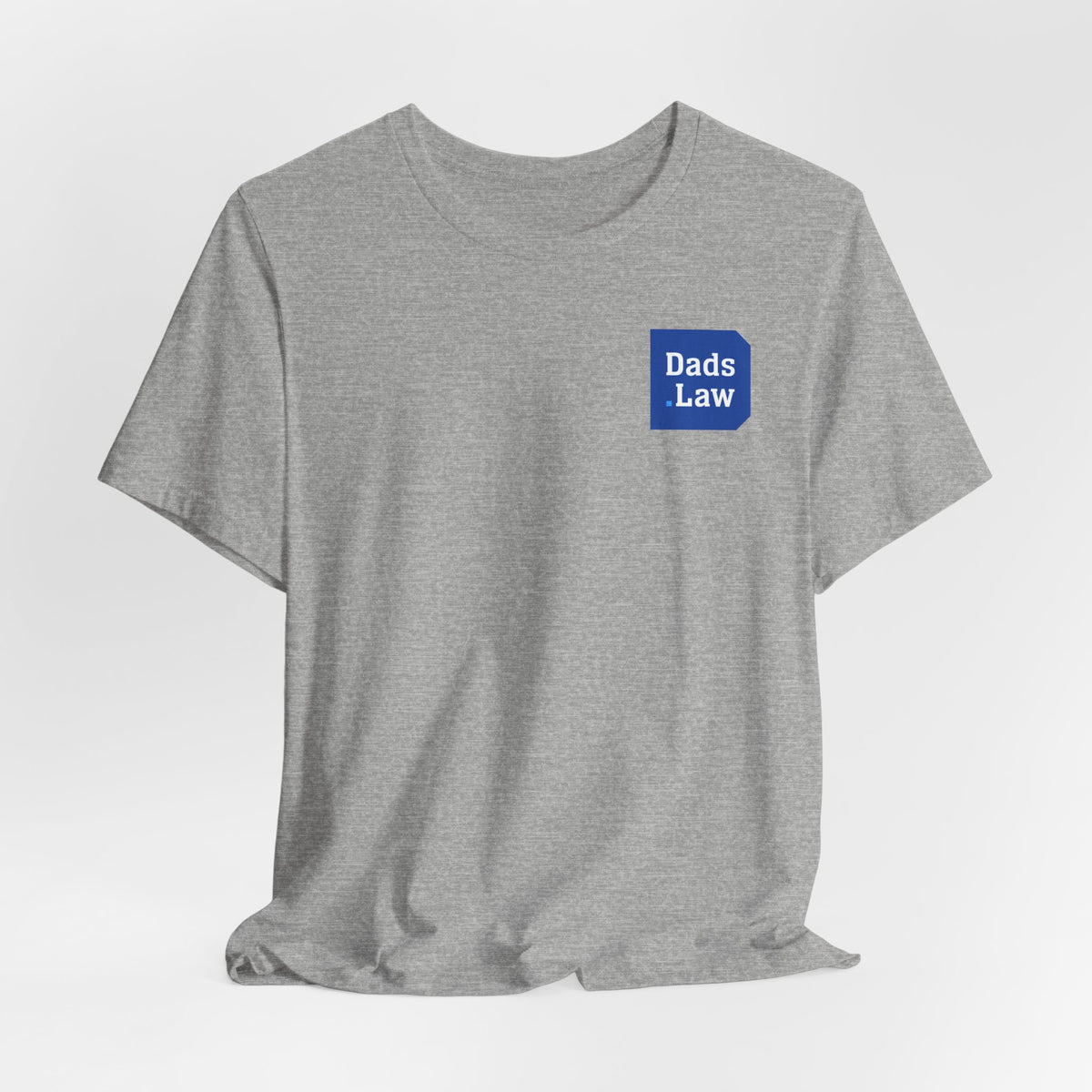 Dedicated to Dads Tee — Athletic Heather