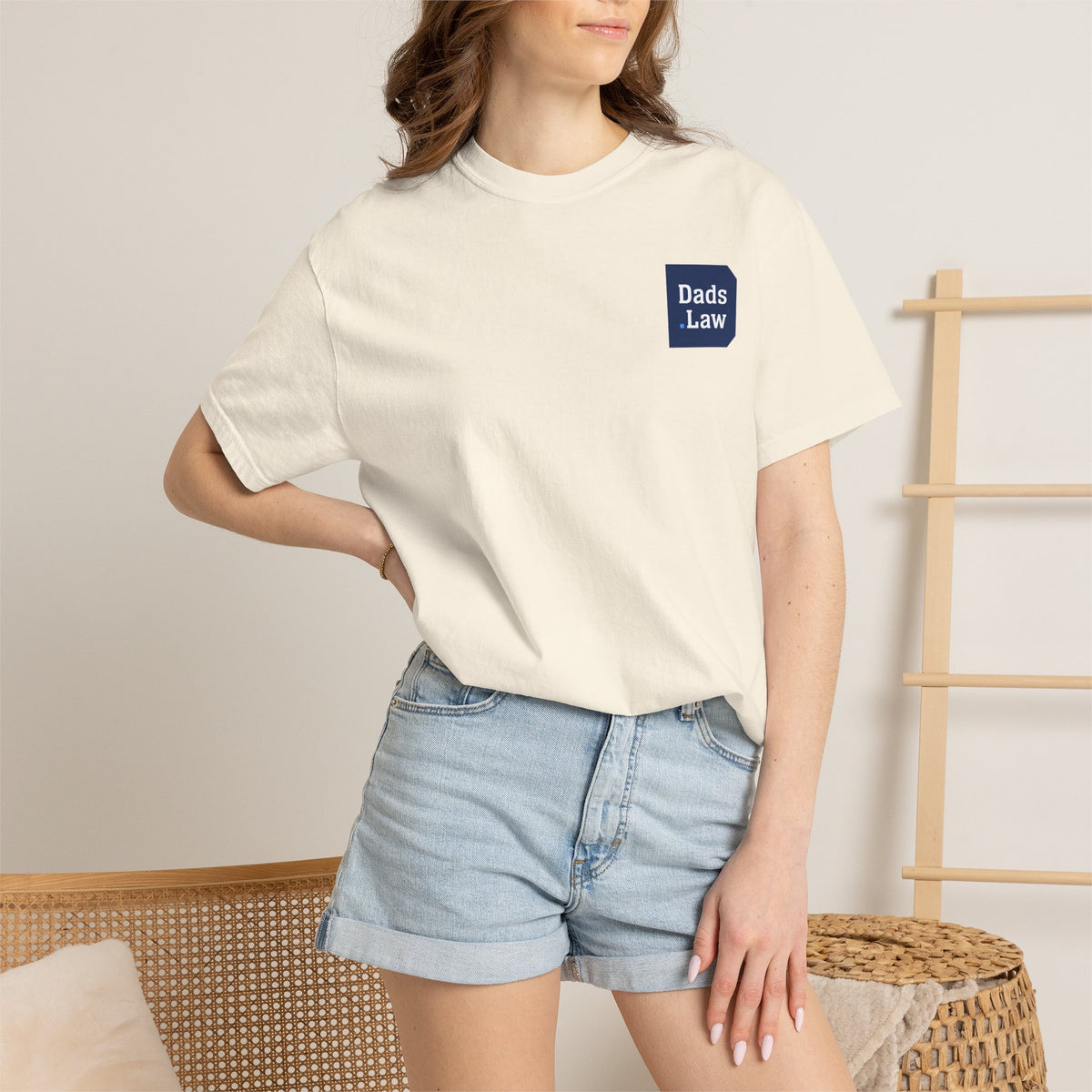 Fighting for Fathers Tee — Ivory