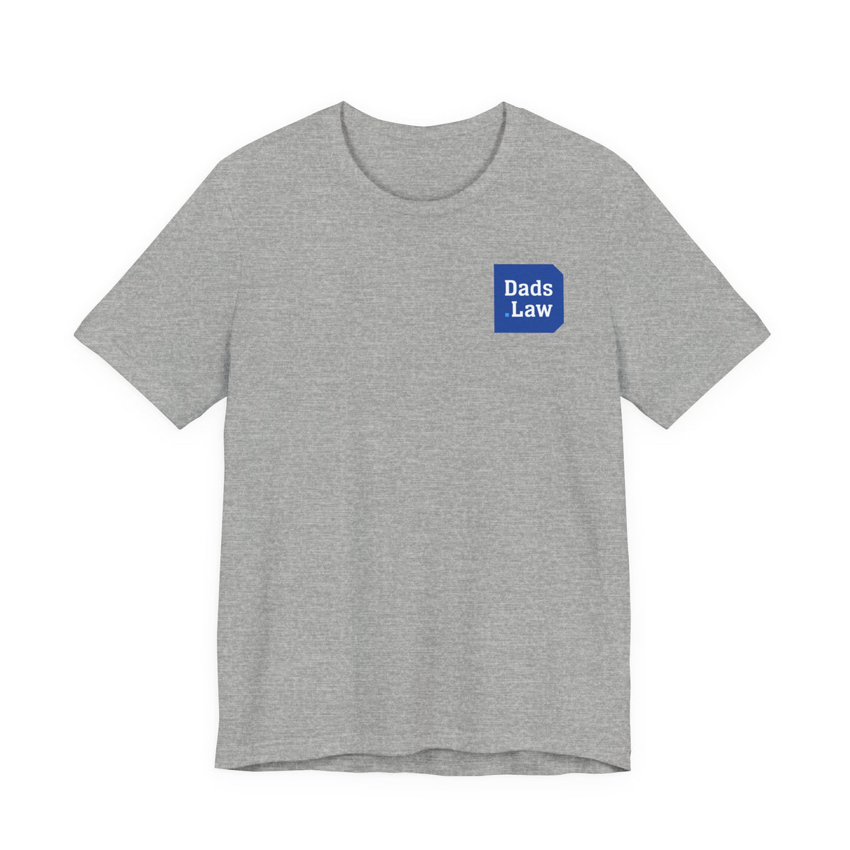 Dedicated to Dads Tee — Athletic Heather