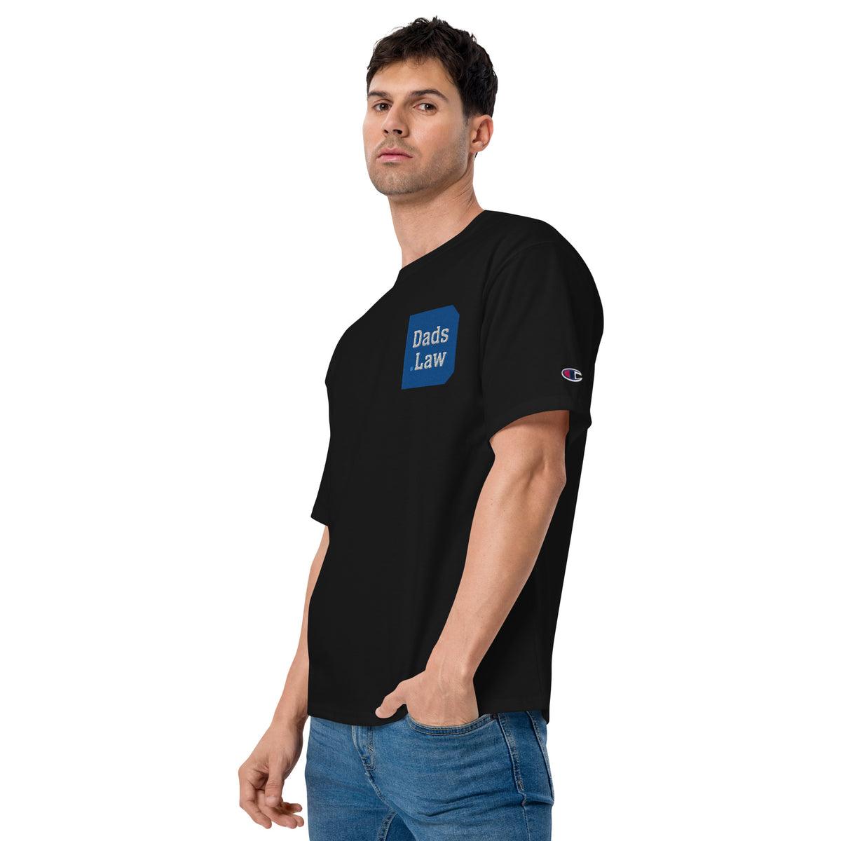 Champion of the House Tee — Black