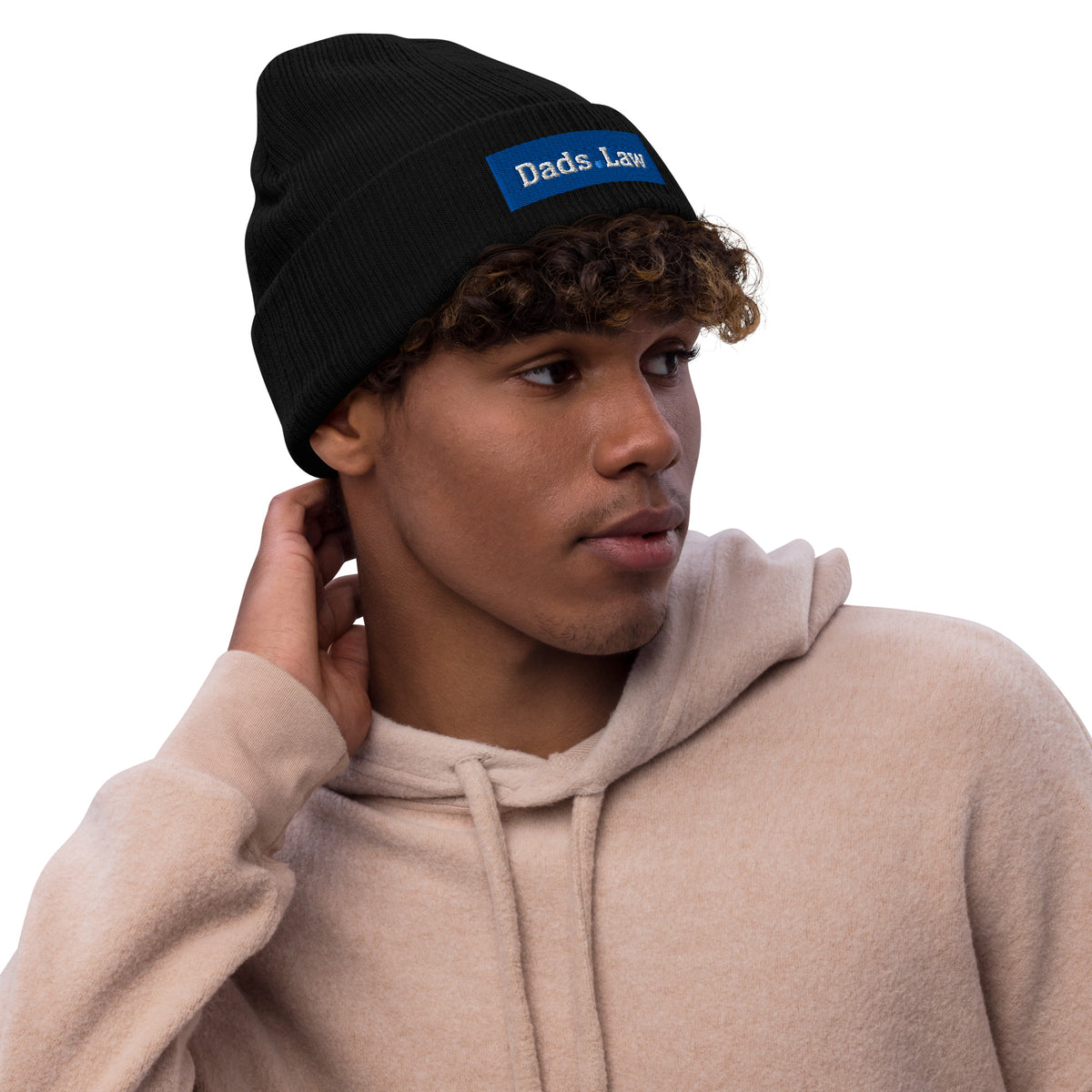 Dads.Law Signature Ribbed Beanie
