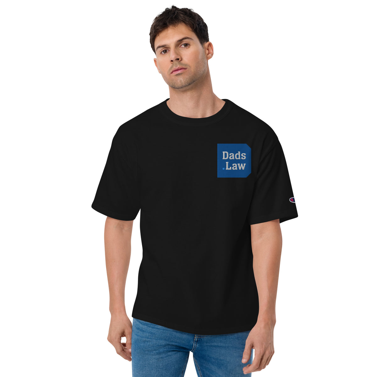 Champion of the House Tee — Black
